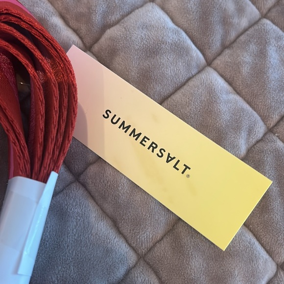 Summersalt Neoprene Tote NWT Pink/Red - Picture 2 of 3